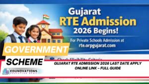 gujarat rte admission 2026 last date apply online link