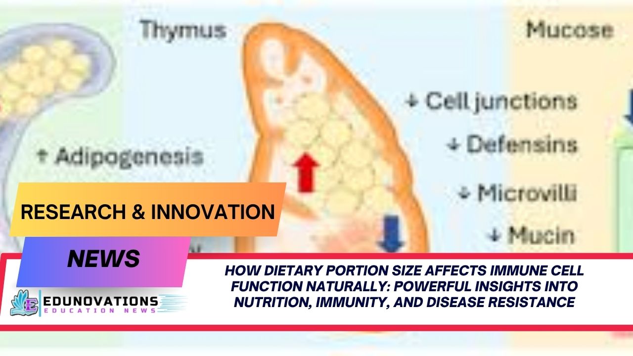 how dietary portion size affects immune cell function naturally
