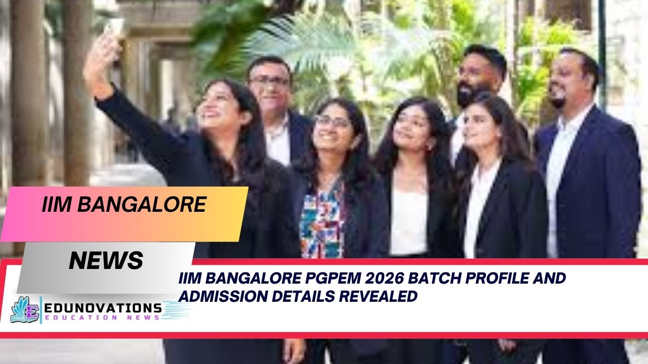 iim bangalore pgpem 2026 batch profile and admission details