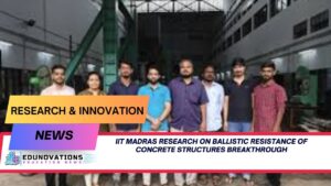 iit madras research on ballistic resistance of concrete structures
