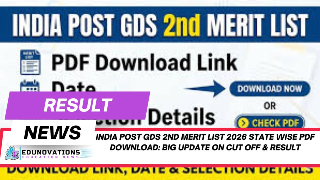 india post gds 2nd merit list 2026 state wise pdf download