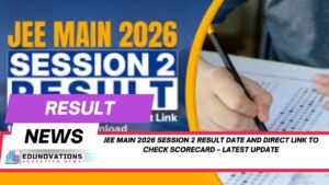 jee main 2026 session 2 result date and direct link to check scorecard