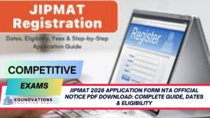 jipmat 2026 application form nta official notice pdf download