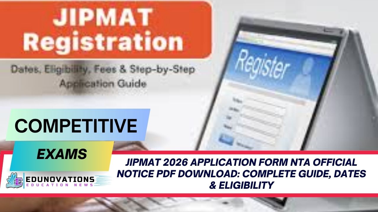 jipmat 2026 application form nta official notice pdf download