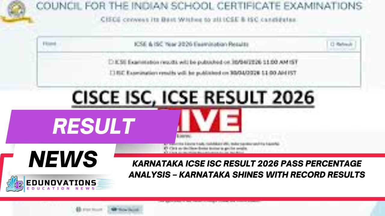 karnataka icse isc result 2026 pass percentage analysis