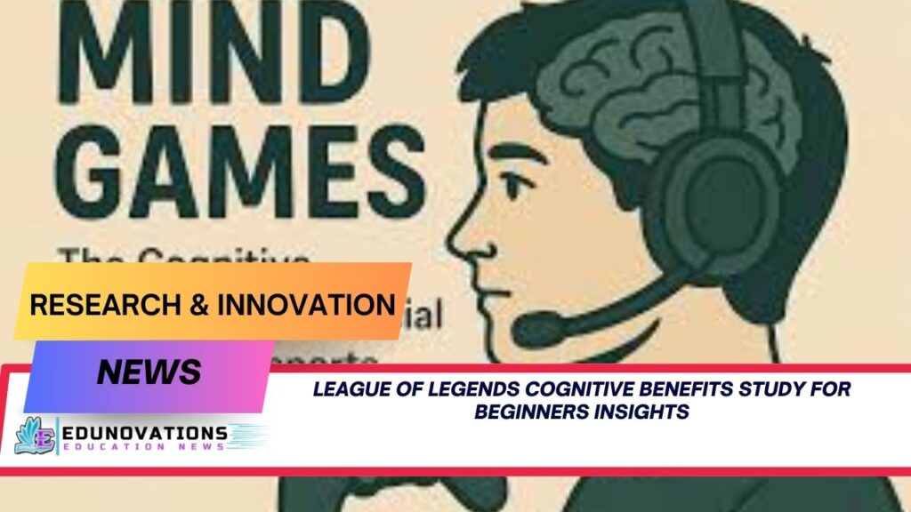 league of legends cognitive benefits study for beginners