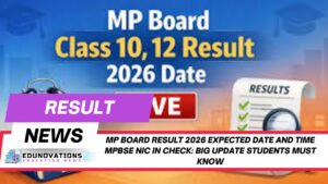mp board result 2026 expected date and time mpbse nic in check