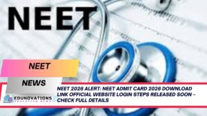 neet admit card 2026 download link official website login steps