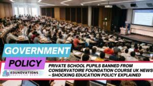 private school pupils banned from conservatoire foundation course UK news