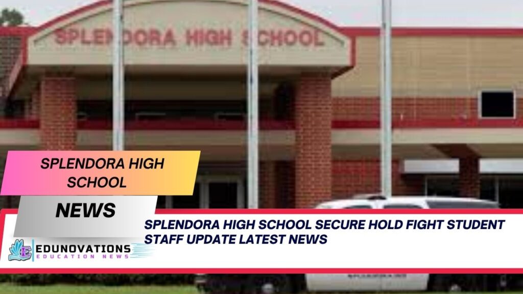 splendora high school secure hold fight student staff update