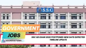 ssc gd exam 2026 postponed new date expected timeline