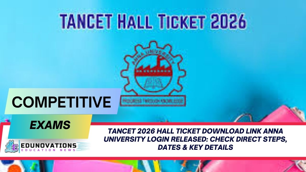 tancet 2026 hall ticket download link anna university login