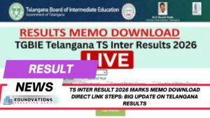 ts inter result 2026 marks memo download direct link steps