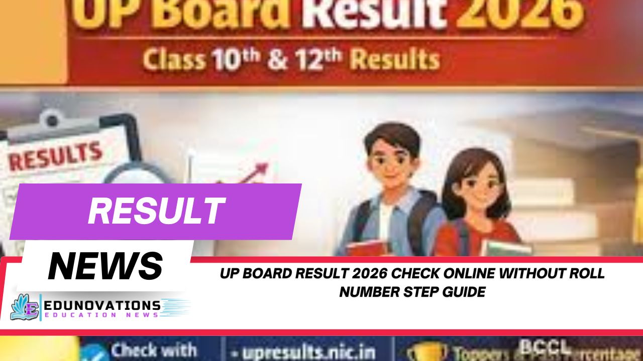 up board result 2026 check online without roll number step guide