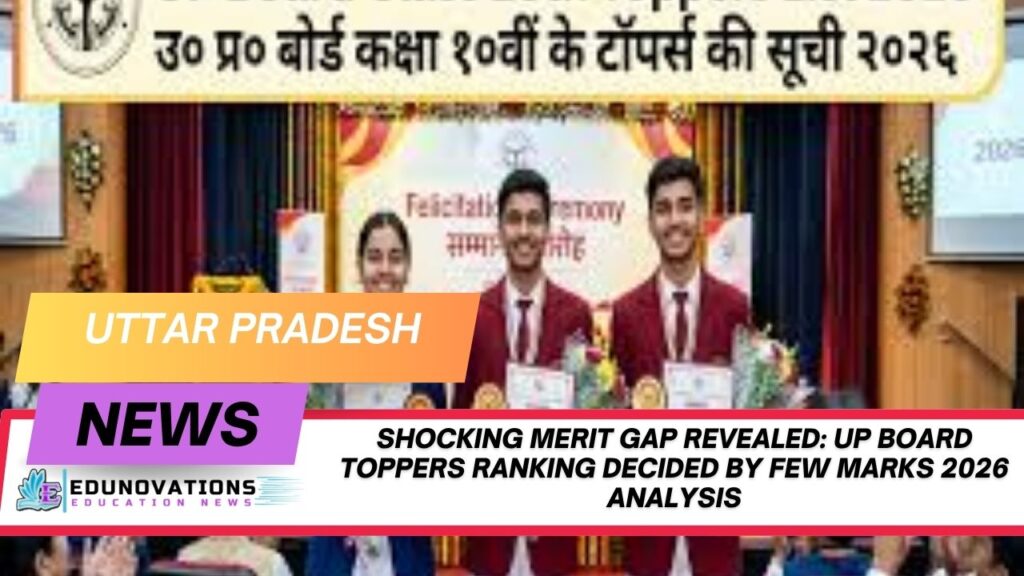 up board toppers ranking decided by few marks 2026 analysis