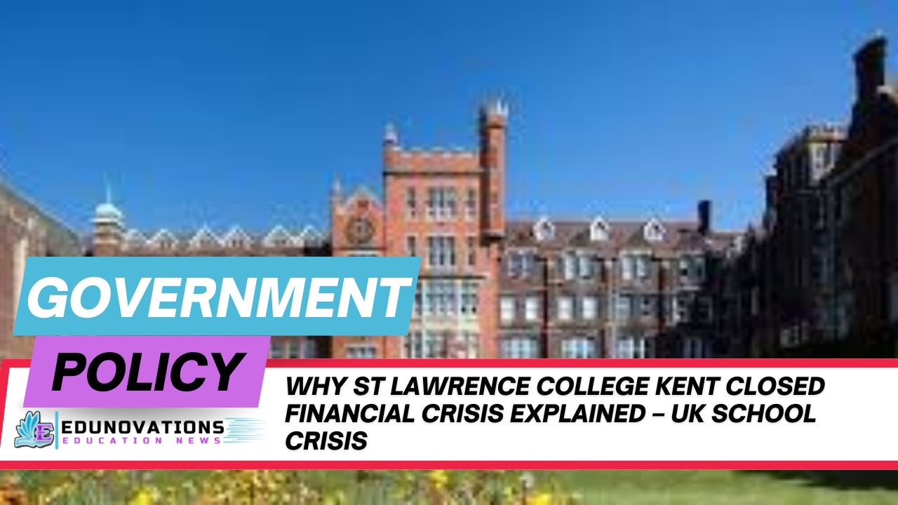 why st lawrence college kent closed financial crisis explained