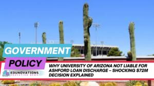 why university of arizona not liable for ashford loan discharge
