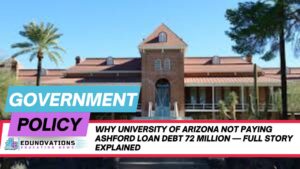 why university of arizona not paying ashford loan debt 72 million