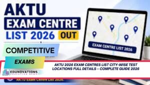 AKTU 2026 exam centres list city-wise test locations full details