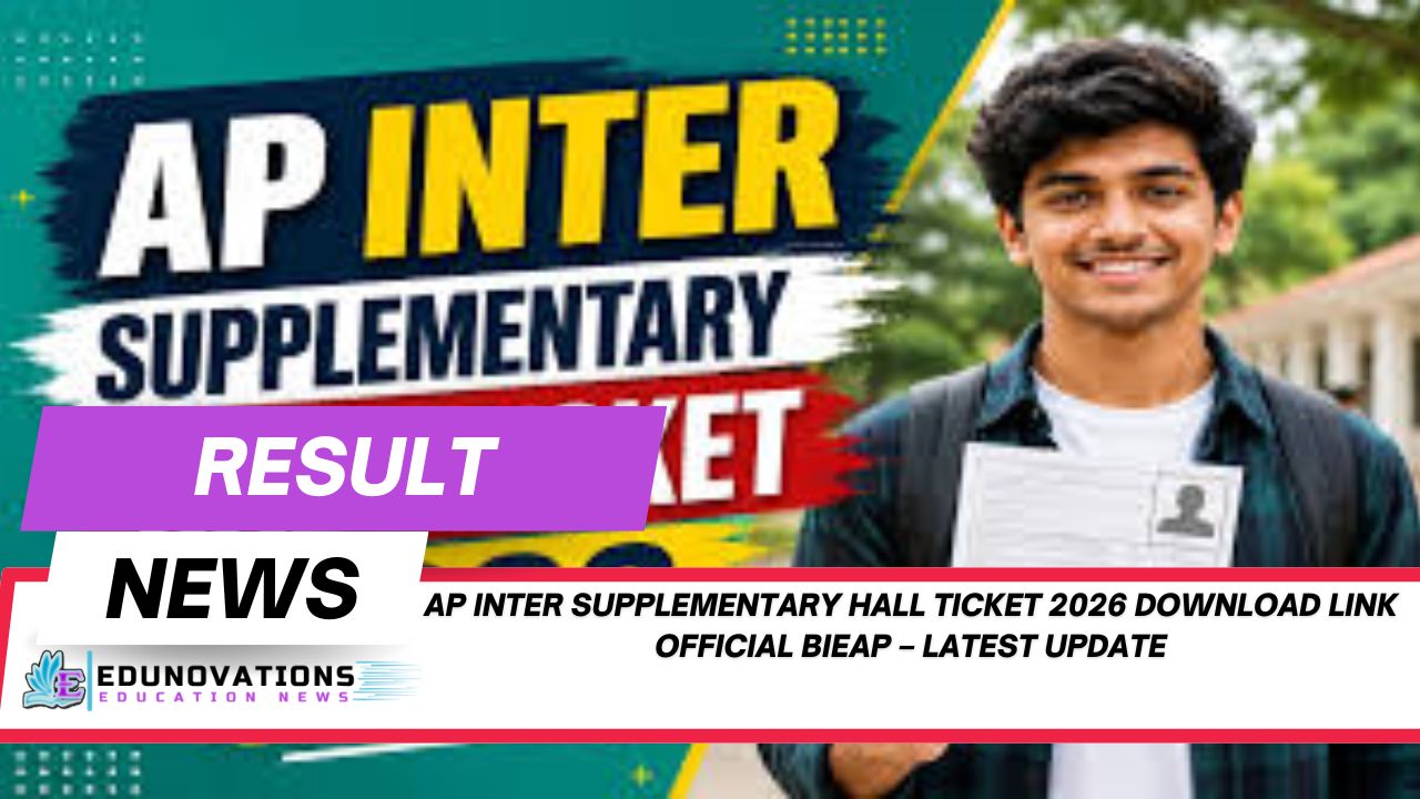 AP Inter supplementary hall ticket 2026 download link official BIEAP – Latest Update