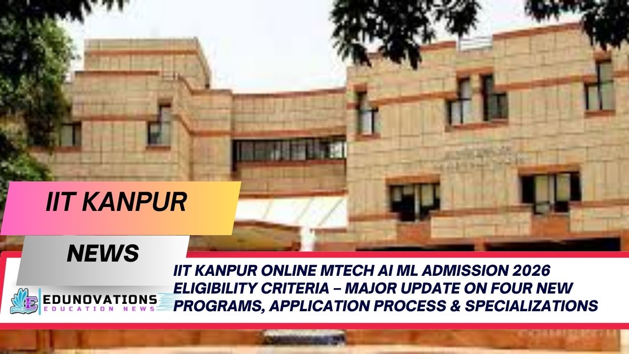 IIT Kanpur online MTech AI ML admission 2026 eligibility criteria