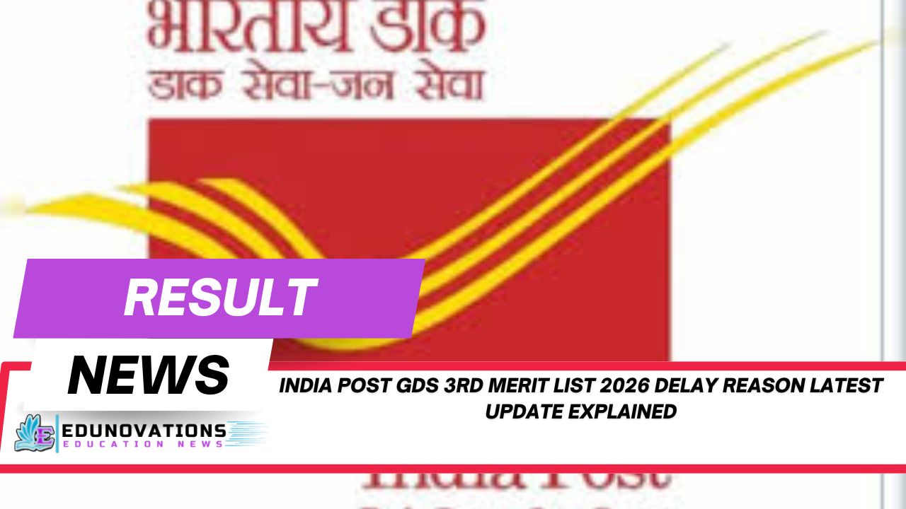 India Post GDS 3rd merit list 2026 delay reason latest update