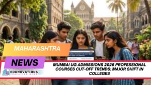 Mumbai UG admissions 2026 professional courses cut-off trends