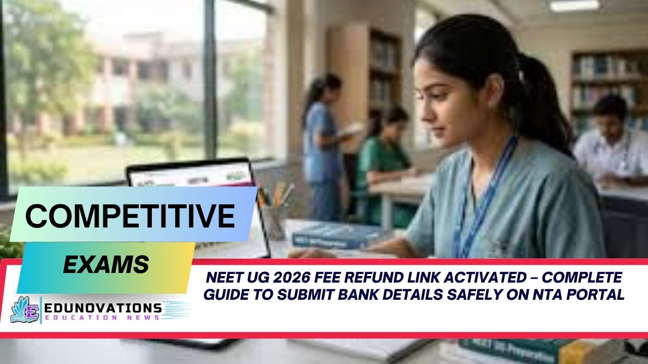 NEET UG 2026 Fee Refund Link