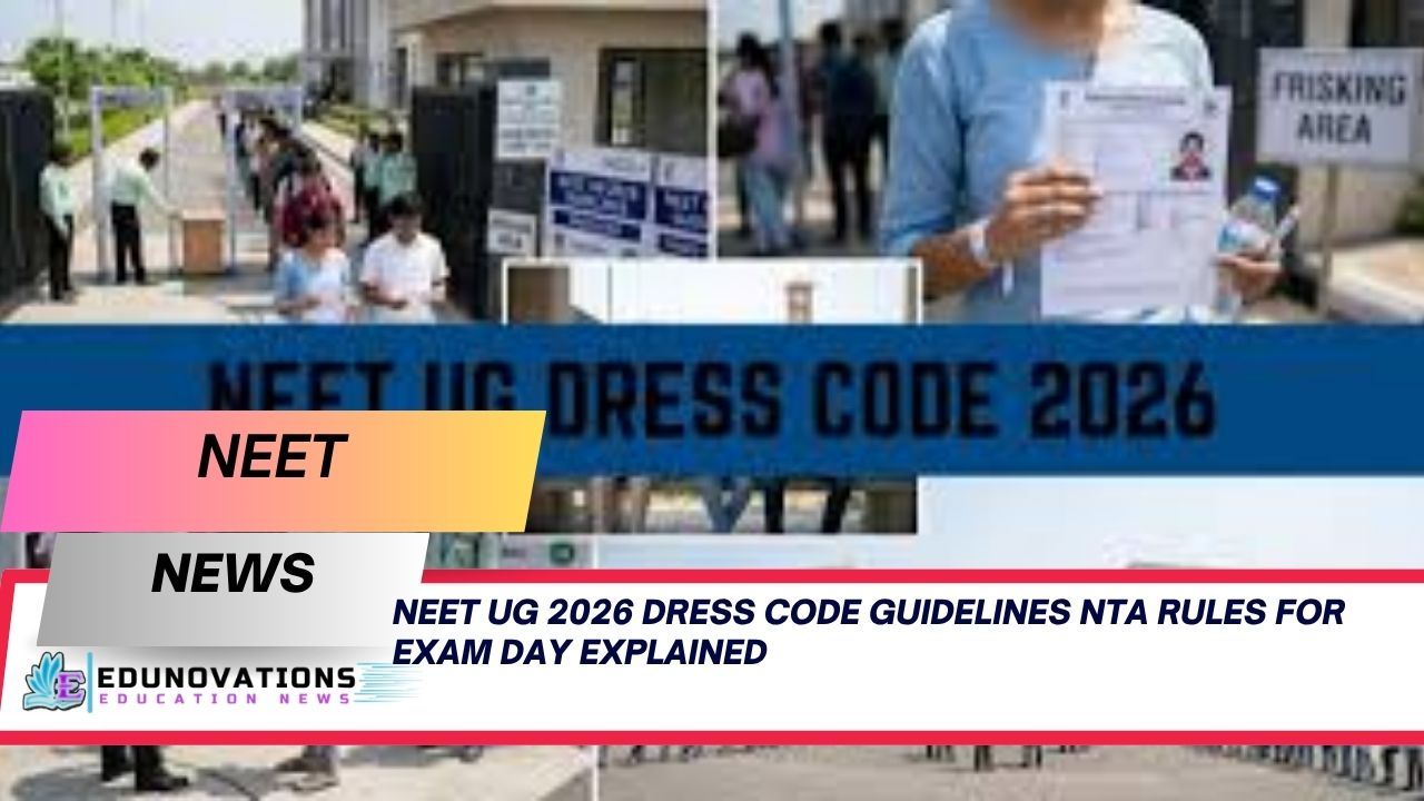 NEET UG 2026 Dress Code Guidelines NTA Rules for Exam Day Explained