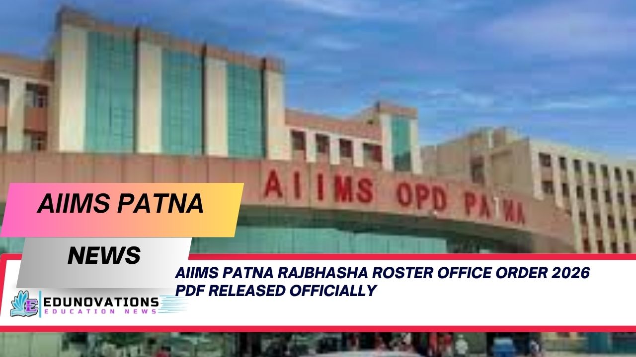 aiims patna rajbhasha roster office order 2026 pdf