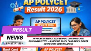 ap polycet result 2026 eenadu link rank card download steps