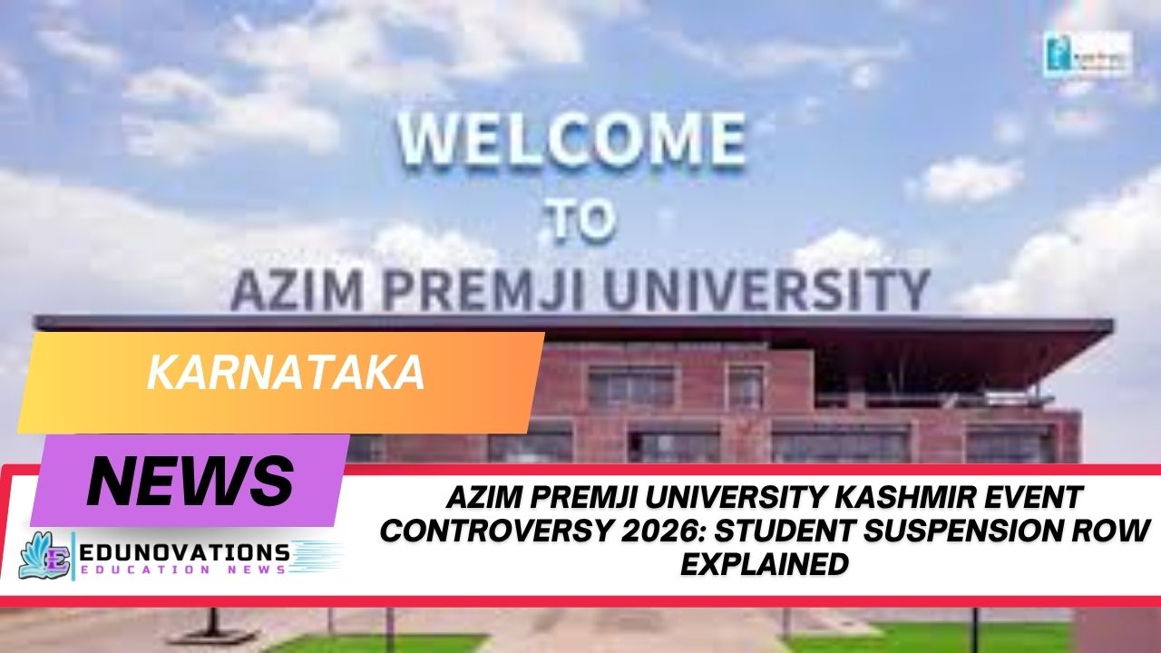 azim premji university kashmir event controversy 2026