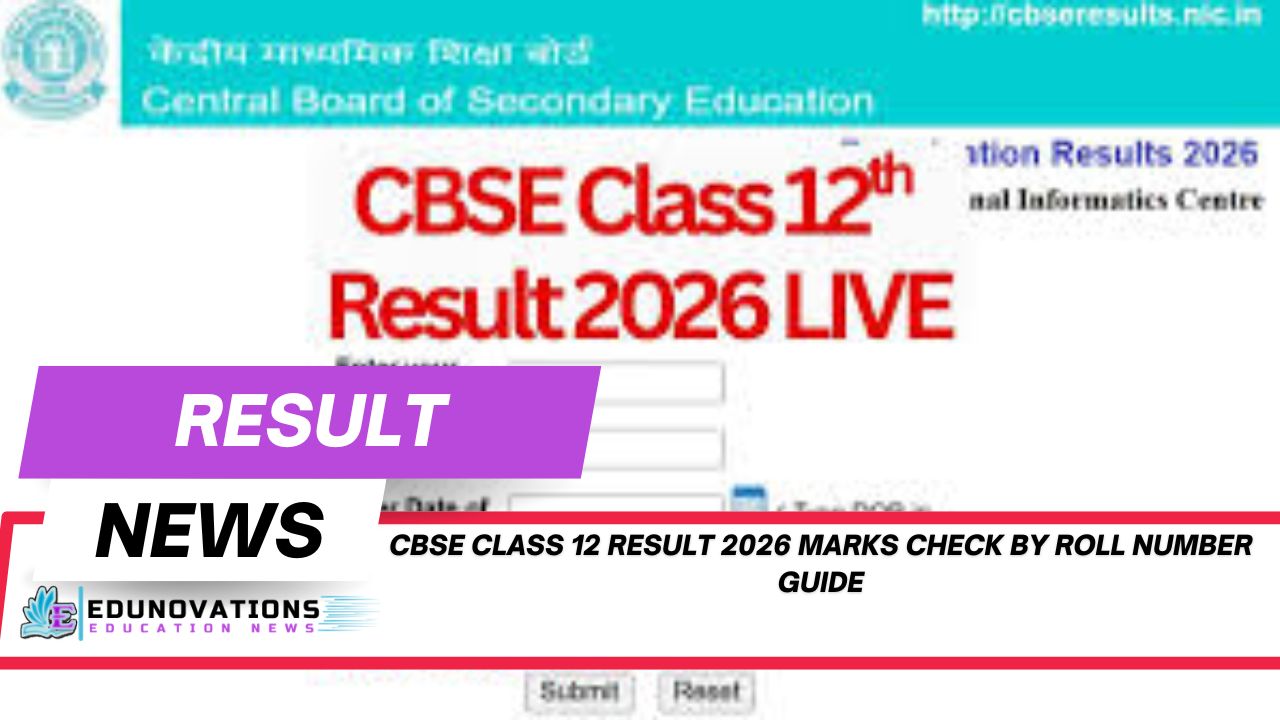 cbse class 12 result 2026 marks check by roll number