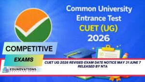 cuet ug 2026 revised exam date notice may 31 june 7