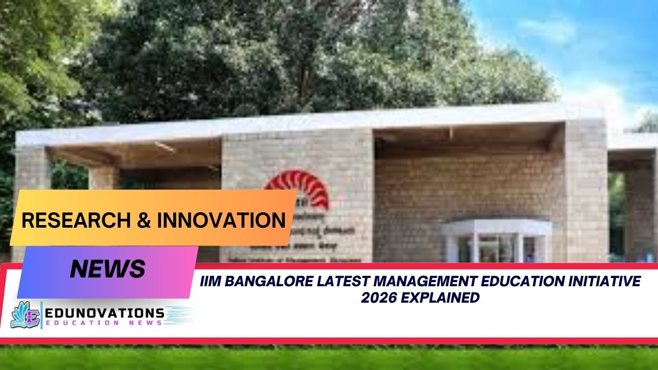 iim bangalore latest management education initiative 2026
