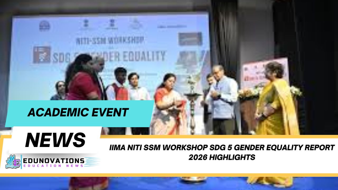 iima niti ssm workshop sdg 5 gender equality report 2026