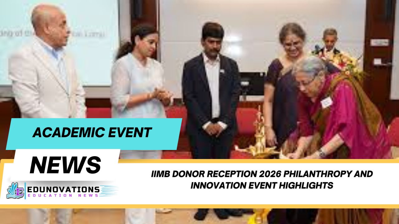 iimb donor reception 2026 philanthropy and innovation event