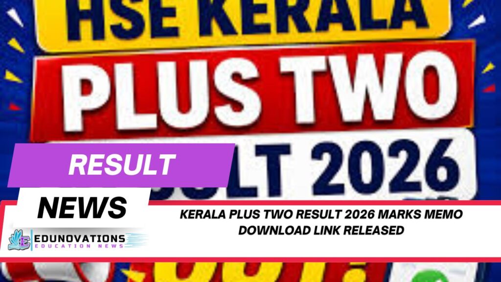 kerala plus two result 2026 marks memo download link