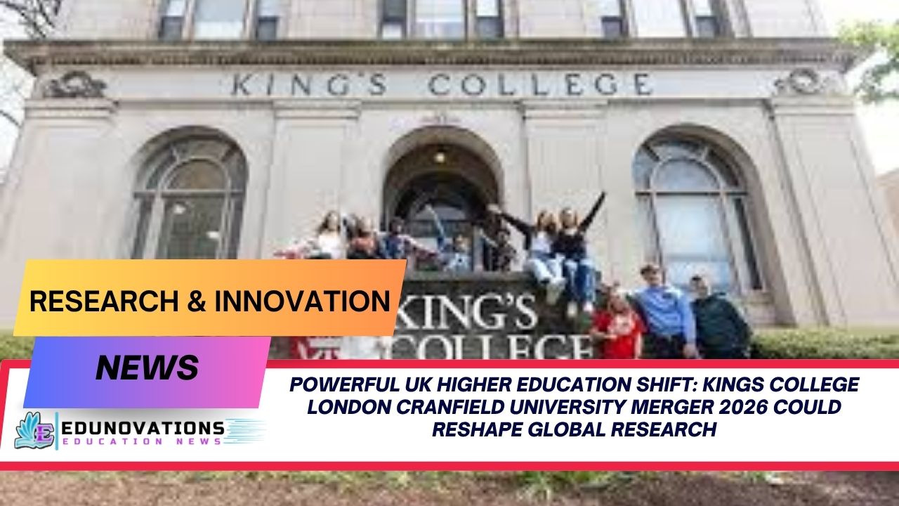kings college london cranfield university merger 2026