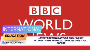latest BBC news article analysis on international political tensions 2026