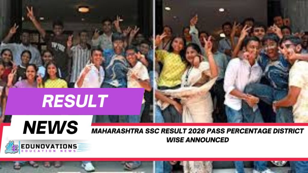 maharashtra ssc result 2026 pass percentage district wise