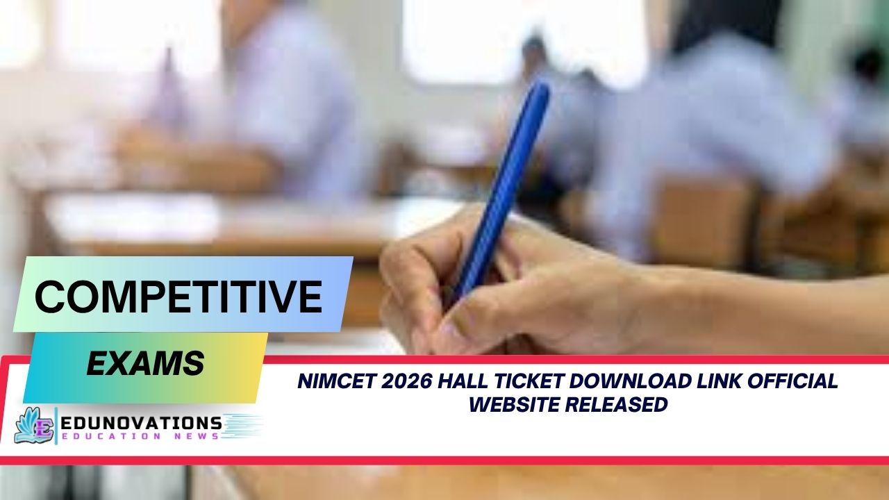 nimcet 2026 hall ticket download link official website