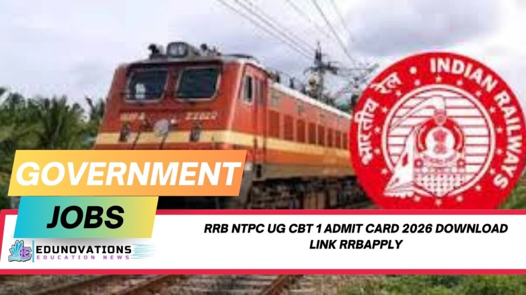 rrb ntpc ug cbt 1 admit card 2026 download link rrbapply