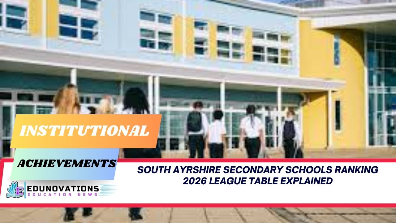 south ayrshire secondary schools ranking 2026 league table