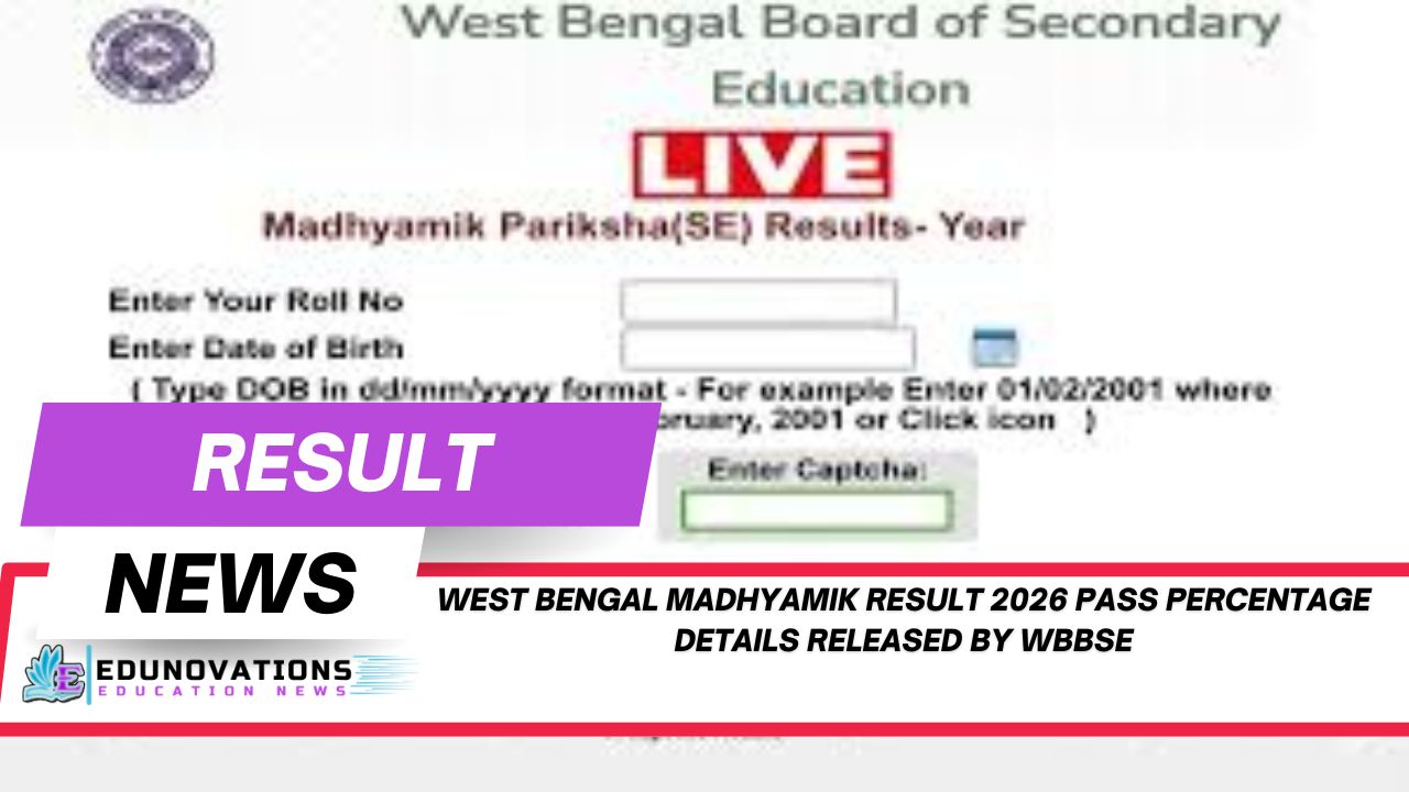 west bengal madhyamik result 2026 pass percentage details released by WBBSE