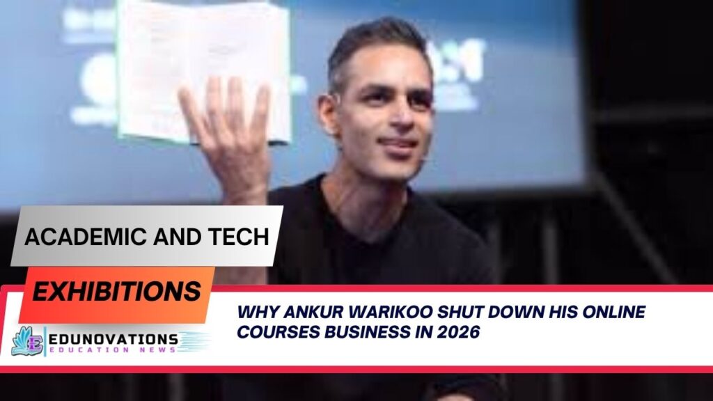 why ankur warikoo shut down his online courses business