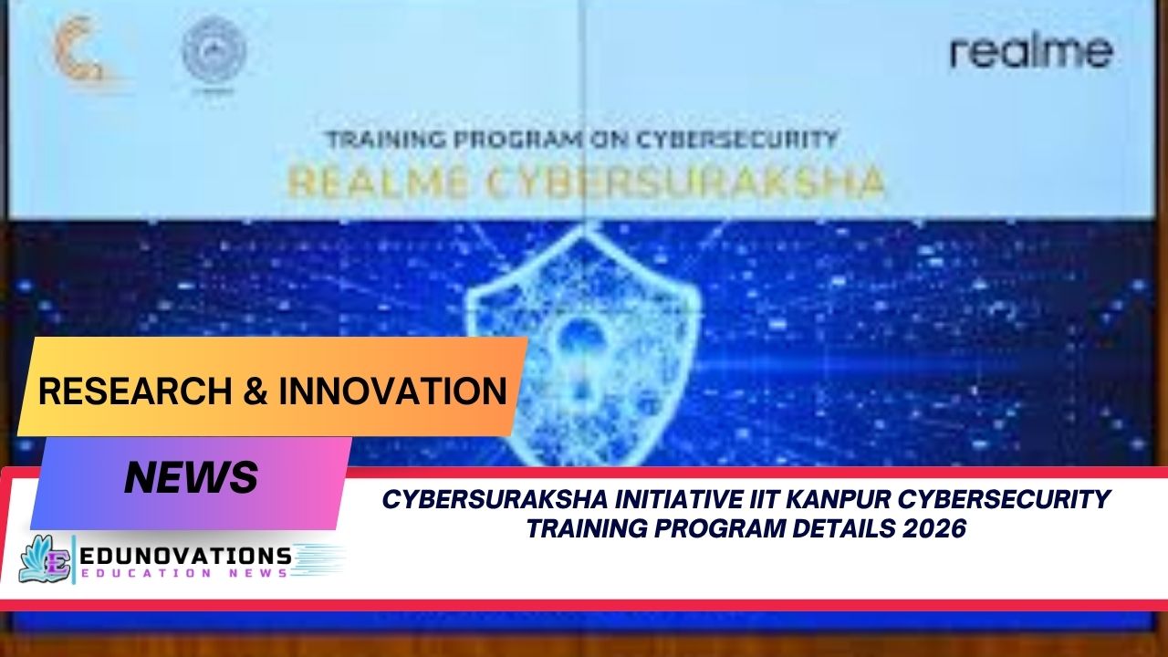 CyberSuraksha Initiative IIT Kanpur cybersecurity training program details 2026