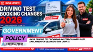 DVSA driving test booking system changes 2026 explained for learners