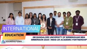 IIM Bangalore University of Birmingham MBA immersion 2026