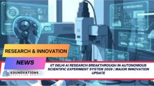 IIT Delhi AI research breakthrough in autonomous scientific experiment system 2026